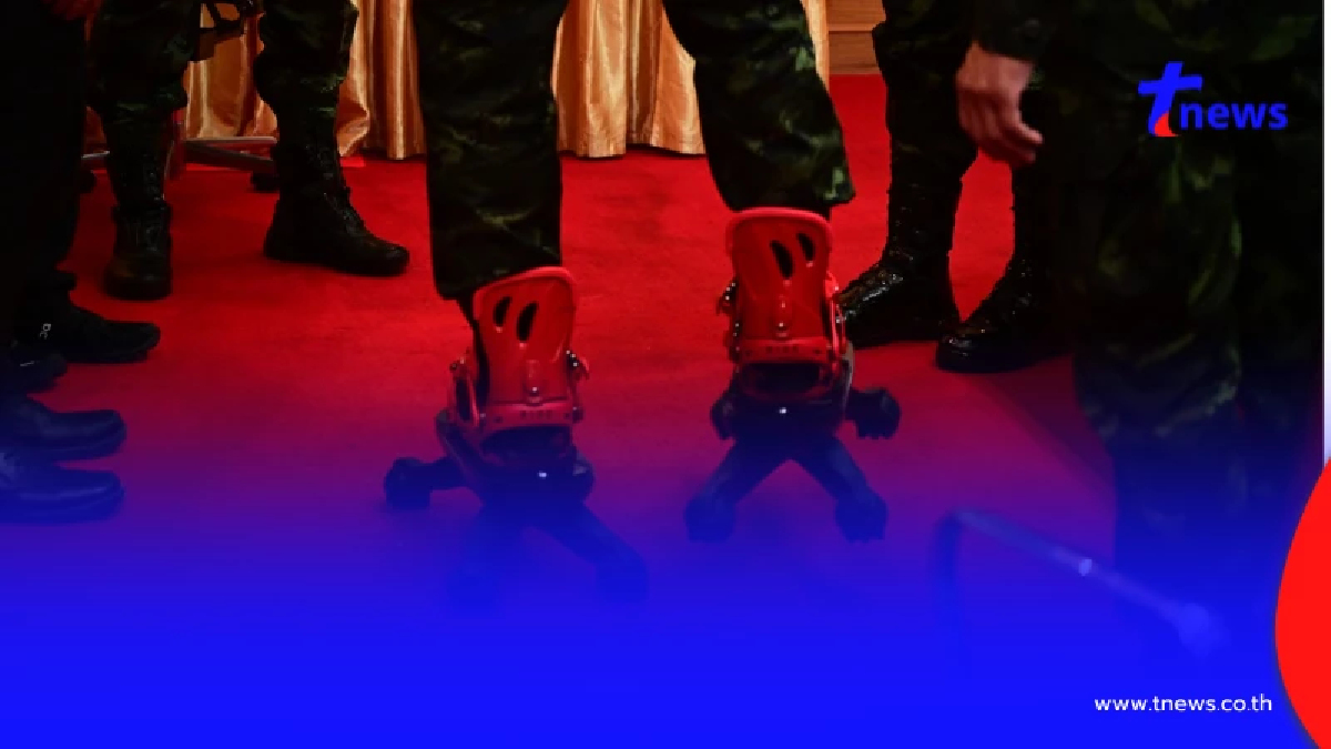 เปิดภาพ"รองเท้านิลมังกร"ต้นแบบลดแรงทุ่นระเบิด ช่วยทหารไทย