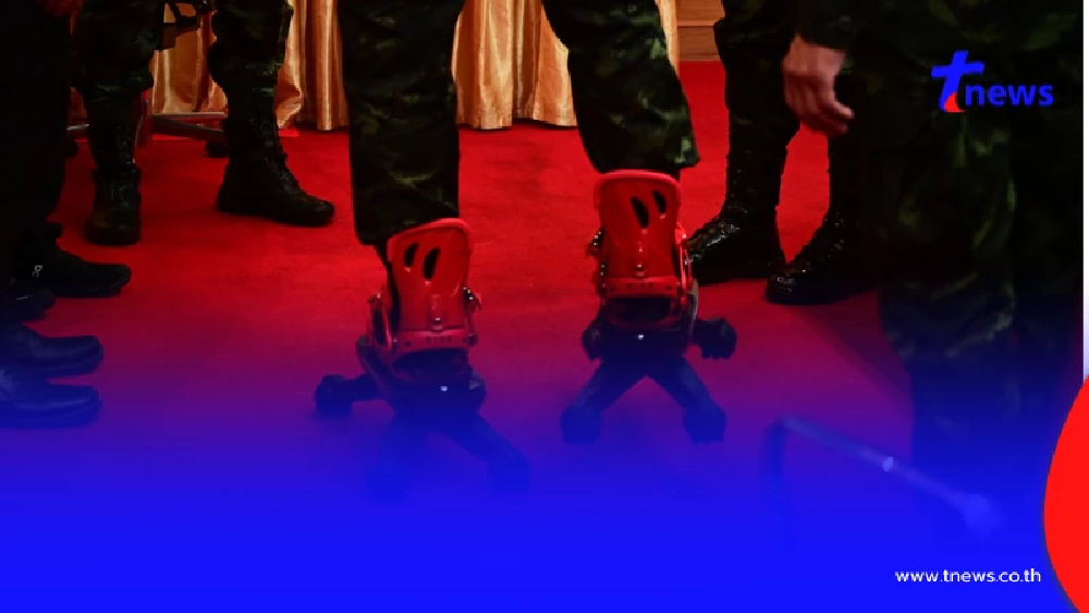 เปิดภาพ"รองเท้านิลมังกร"ต้นแบบลดแรงทุ่นระเบิด ช่วยทหารไทย