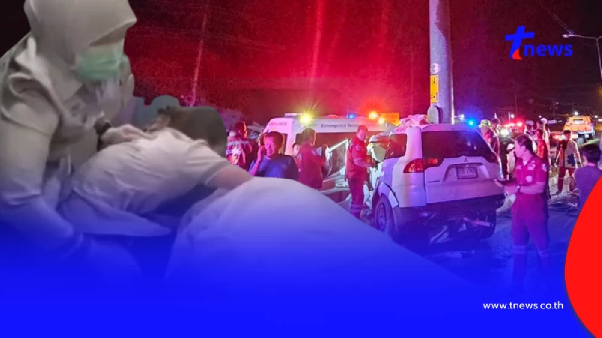 หดหู่ใจ พยาบาลสาว เห็นรถชนลงไปช่วย ก่อนพบเป็นแฟนตัวเอง