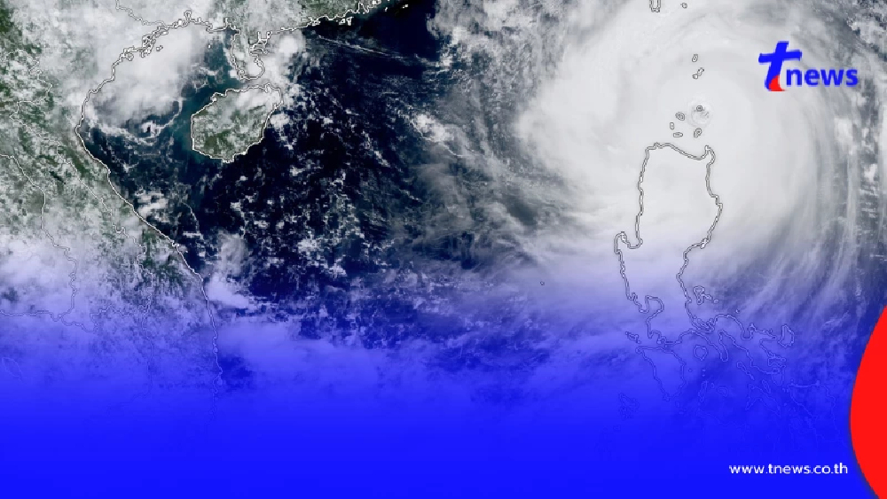 พายุ"รากาซา"ล่าสุด อุตุฯ เตือน ฝนตกหนัก-หนักมากบริเวณประเทศไทย