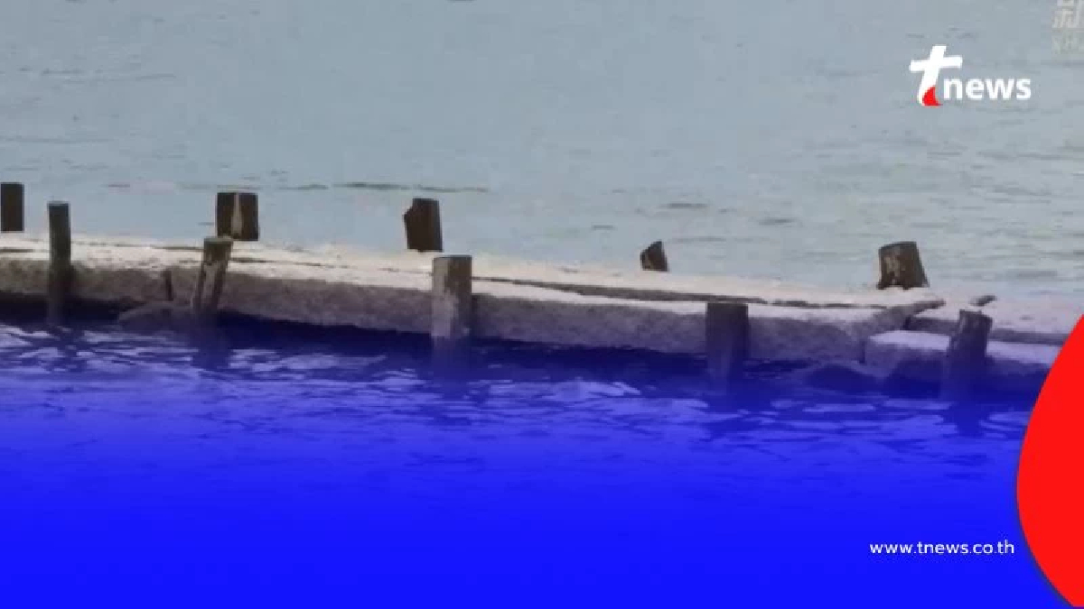 “สะพานพันเนตร” ยุคราชวงศ์หมิง โผล่กลางทะเลสาบจีน หลังน้ำลด