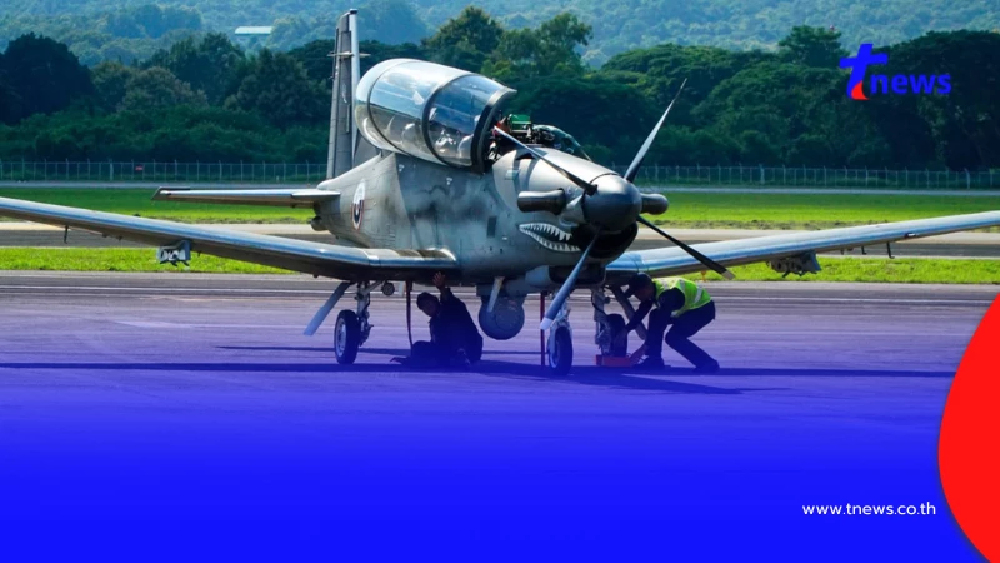 ทอ. เปิดตัวเครื่องบินโจมตี AT-6TH เสริมเขี้ยวเล็บรับภัยคุกคาม
