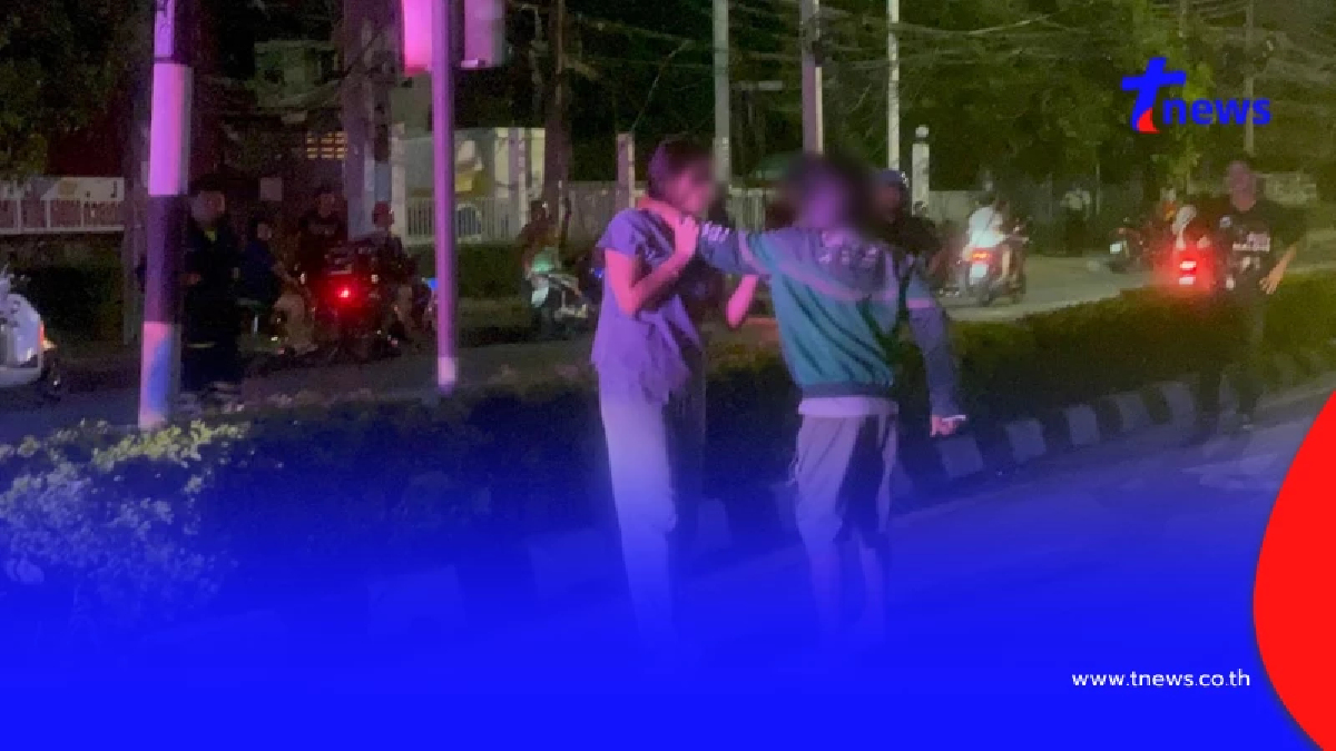 ระทึก หนุ่มถือมีด จี้แฟนสาวกลางถนน ญาติเข้าห้ามก่อนรู้สาเหตุ