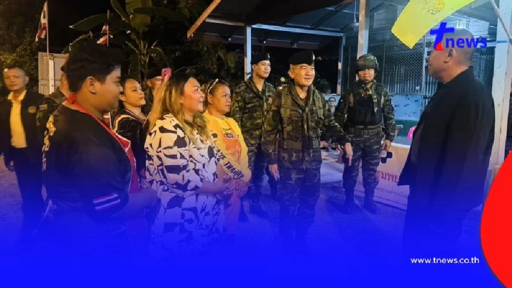 แม่ทัพภาคที่1 ย่องเงียบ ลงพื้นที่บ้านหนองจาน ตรวจสถาการณ์ชายแดนไทย–เขมร