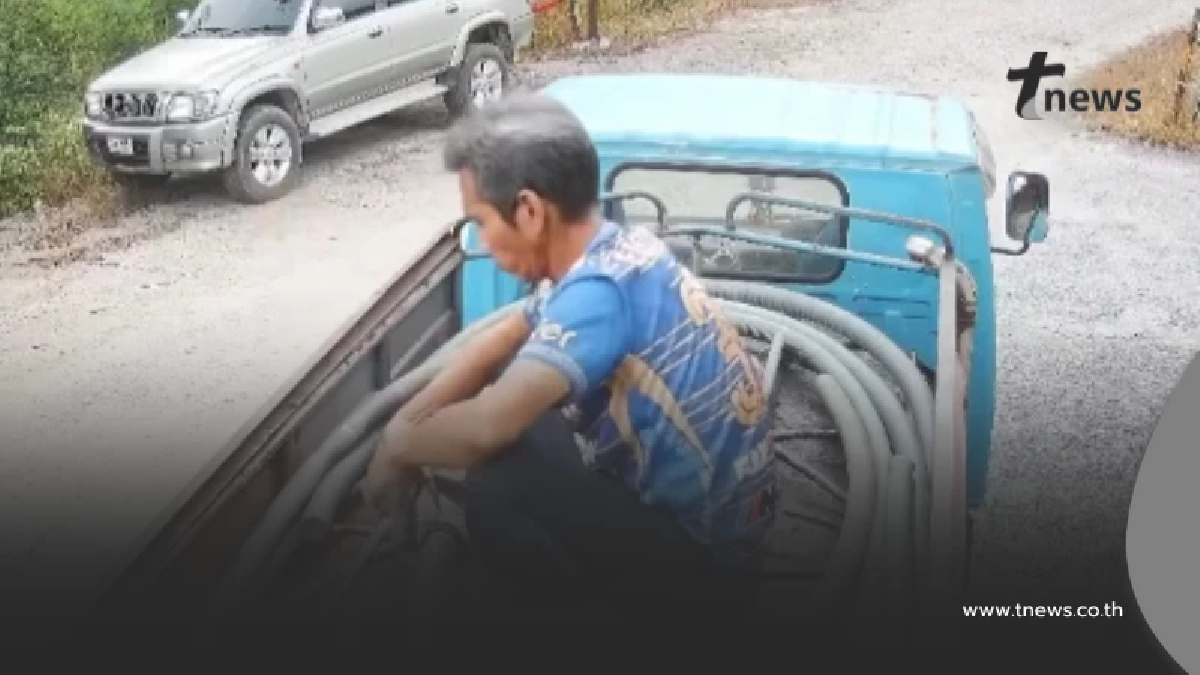 หวิดดับ รถดูดส้วมระเบิด พนักงานเสื้อขาดบาดเจ็บทั้งตัว