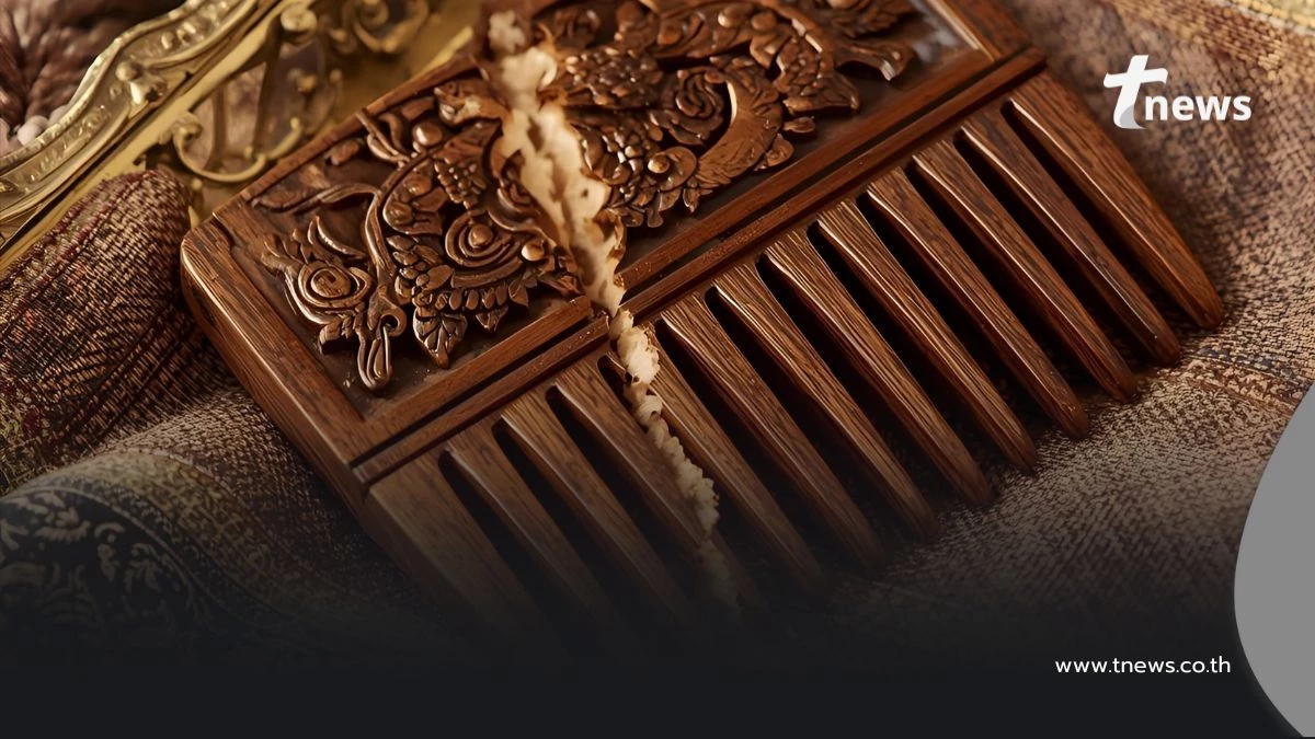 ทำไมต้องหักหวี ในพิธีสรงน้ำพระบรมศพ ปริศนาธรรมที่ต้องรู้