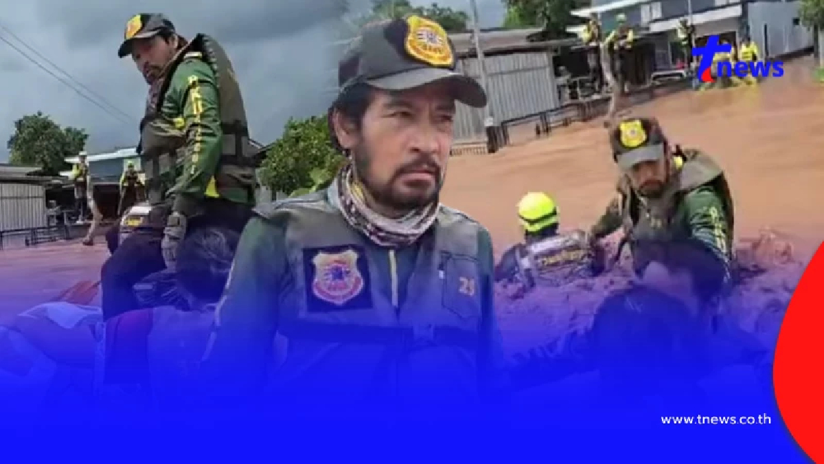 ระทึก บิณฑ์ บรรลือฤทธิ์ เรือล่มพลิกคว่ำ ขณะช่วยน้ำท่วมอุตรดิตถ์