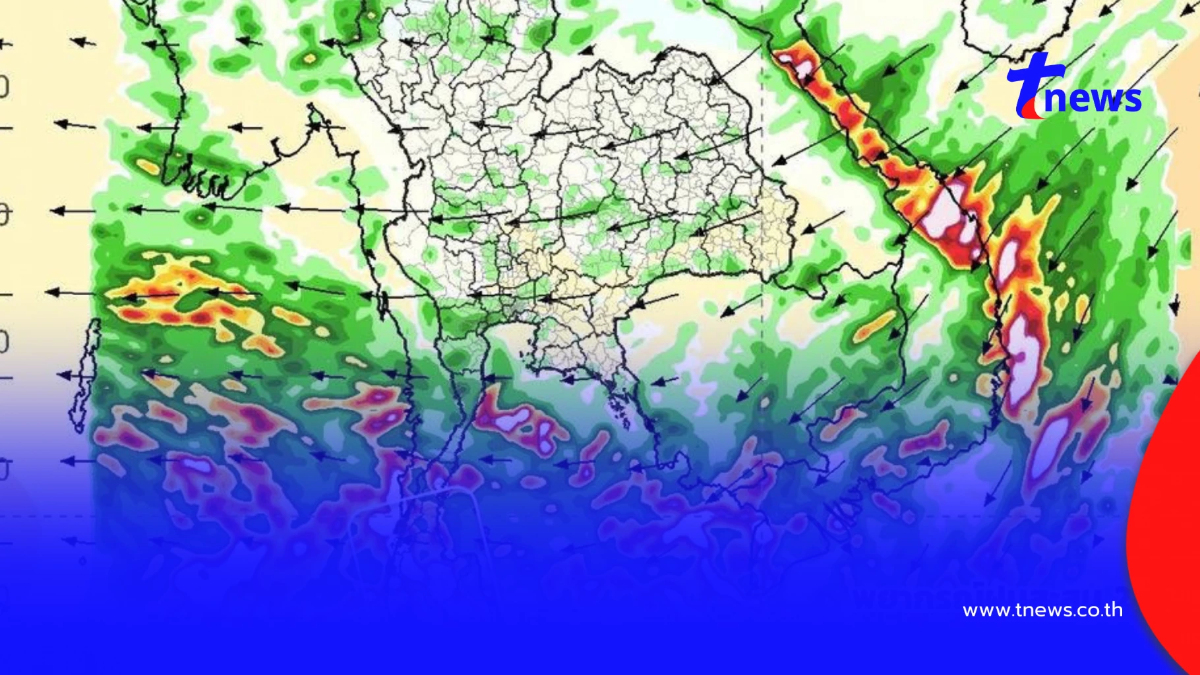 เปิด 31 จังหวัด ยังต้องระวังอันตรายฝนฟ้าคะนอง ฝนถล่มหนักวันนี้