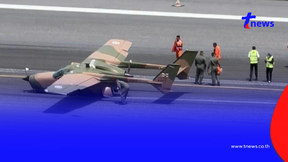 เปิดเลขเครื่องบิน Cessna กองทัพเรือ ขัดข้องขวางรันเวย์ที่ภูเก็ต