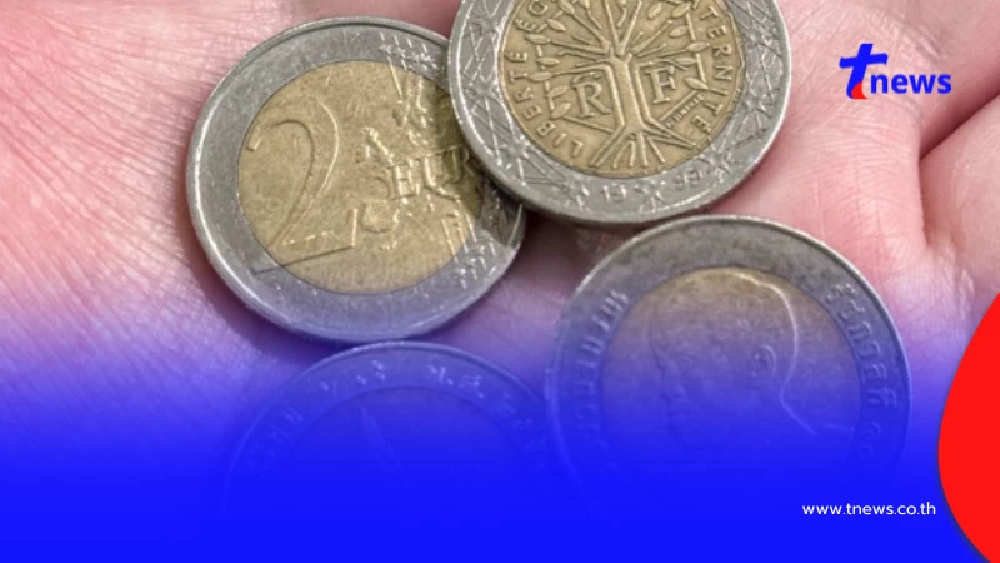 ลูกค้าฝรั่งจ่ายเหรียญยูโร ปนเหรียญ 10  รู้มูลค่าตกใจ สุดท้ายผิดคาด