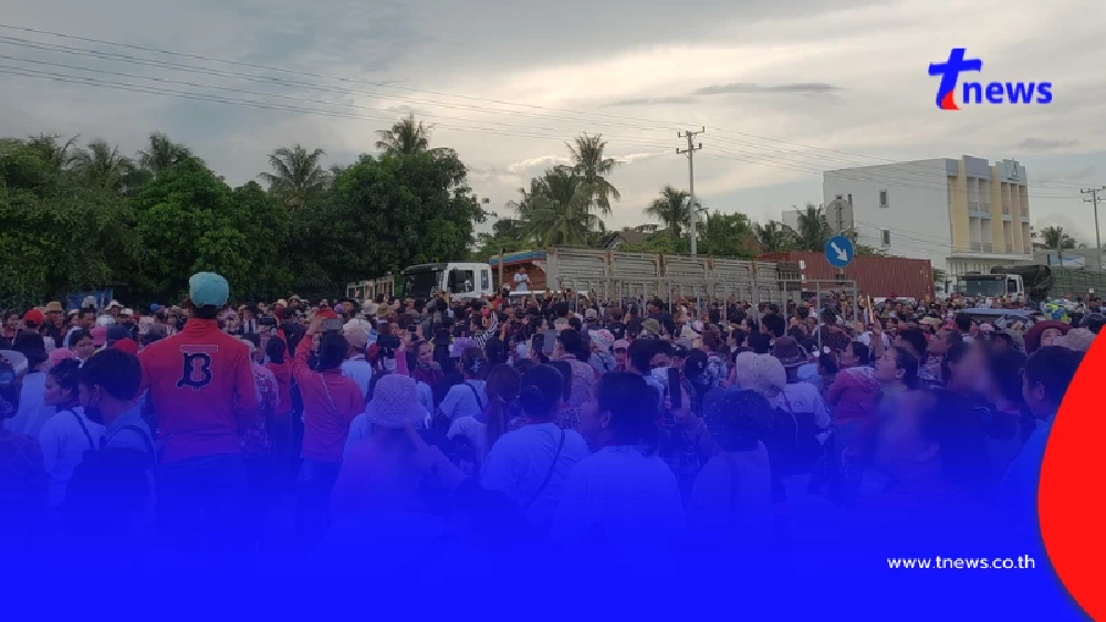 แรงงานเขมร ลุกฮือประท้วง กดดันรัฐบาลแก้ปัญหาค่าแรง-สวัสดิการ