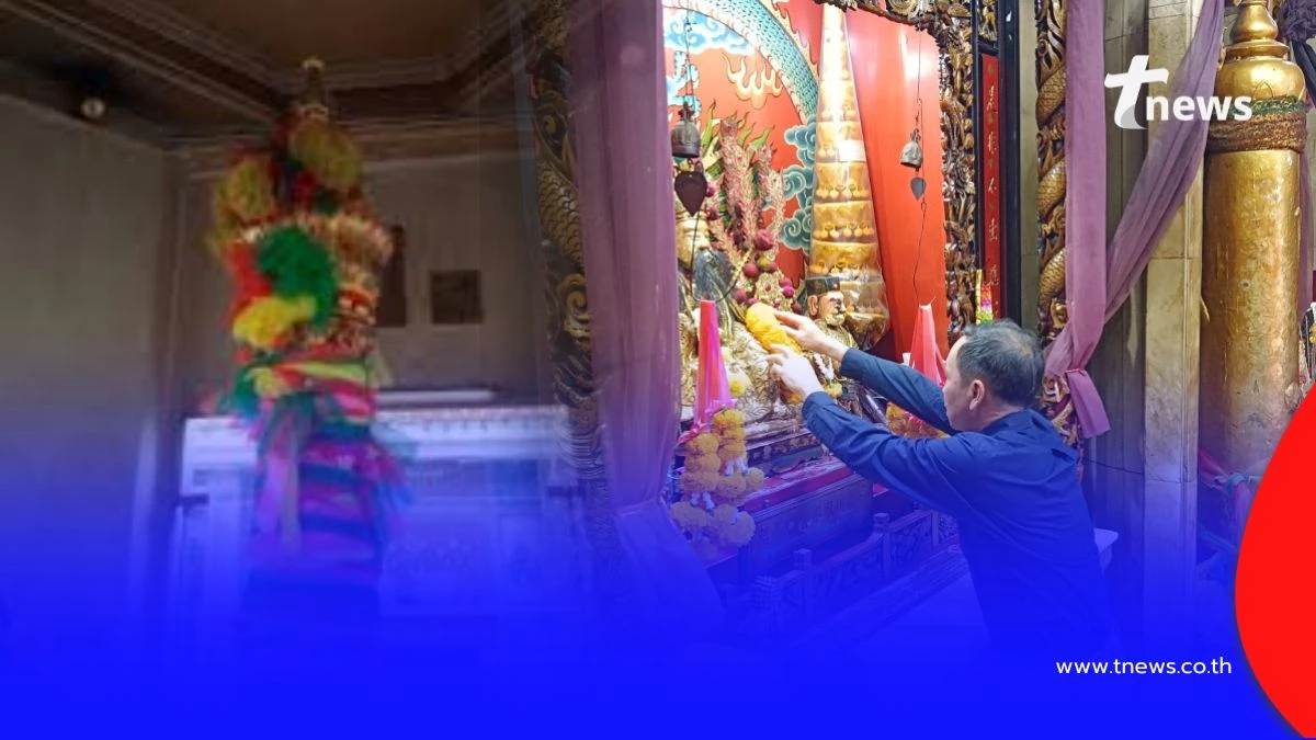 ผู้ว่าฯ สมุทรปราการคนใหม่ กราบไหว้สิ่งศักดิ์สิทธิ์ เพื่อความเป็นสิริมงคล