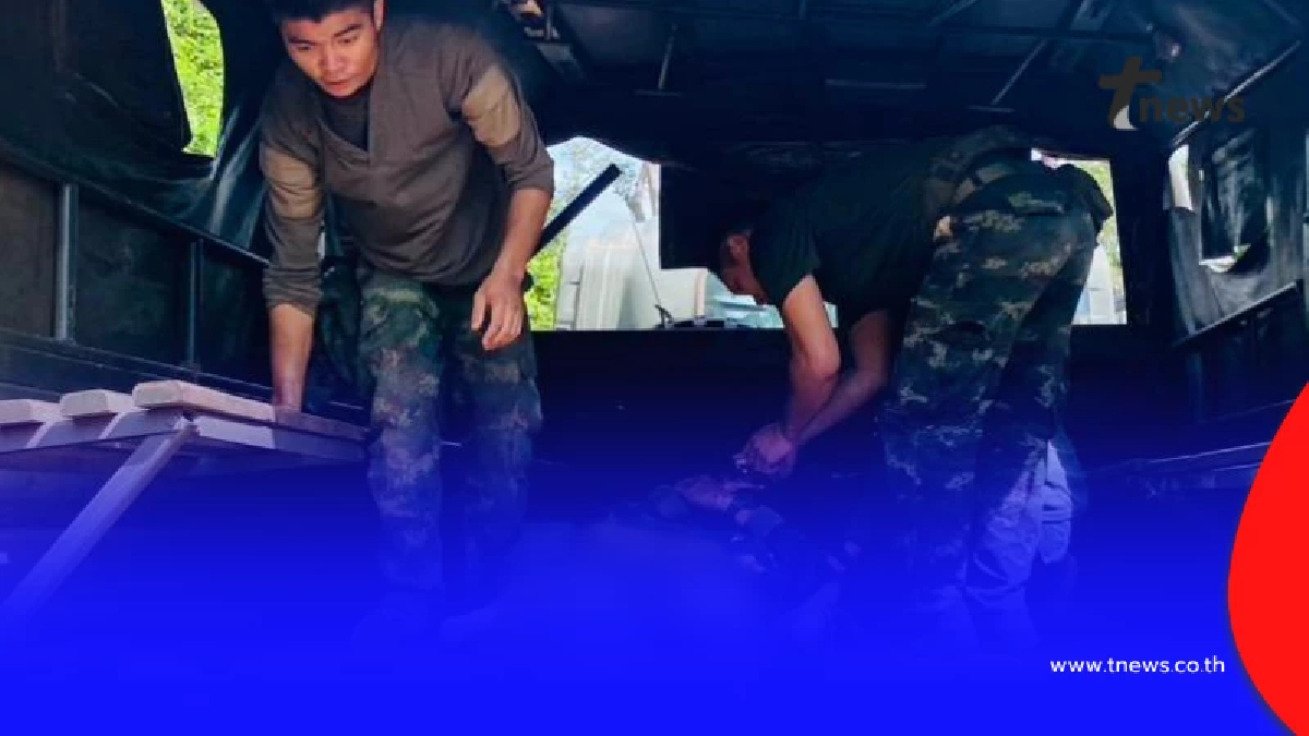 เปิดรายชื่อ 2 ทหารไทย เหยียบกับระเบิดบาดเจ็บ พื้นที่ห้วยตามาเรีย