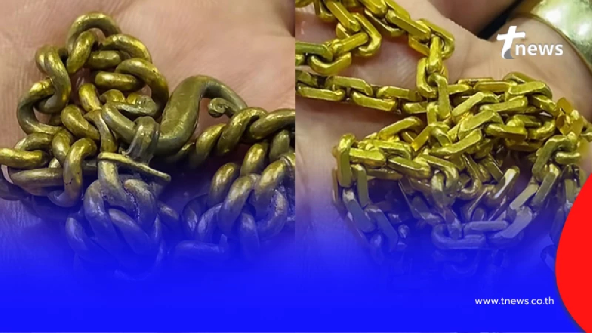 สาวกลั้นใจหอบทองมรดกมาขาย ช่างหลอมพิสูจน์ ผลออกมาน้ำตาแทบร่วง