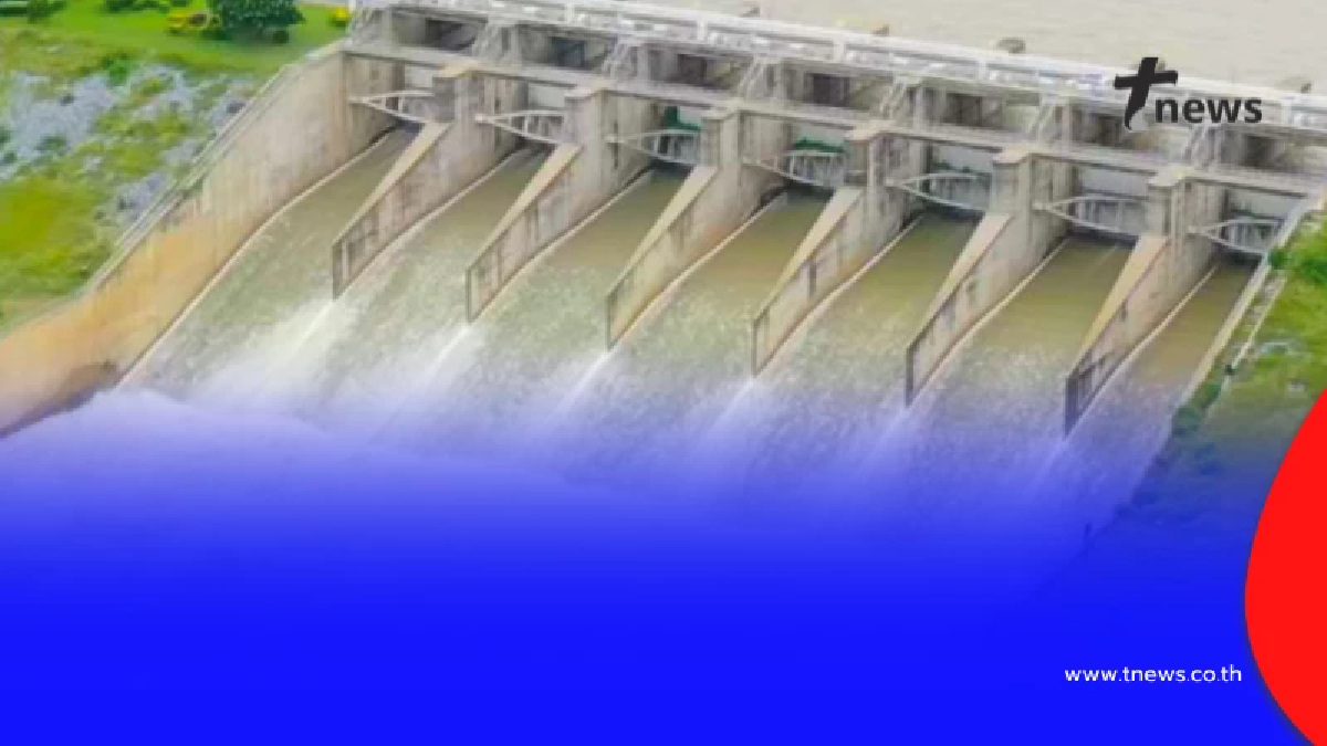 เขื่อนป่าสักฯ ปรับการระบายน้ำ เตือนปชช.ท้ายน้ำติดตามสถานการณ์
