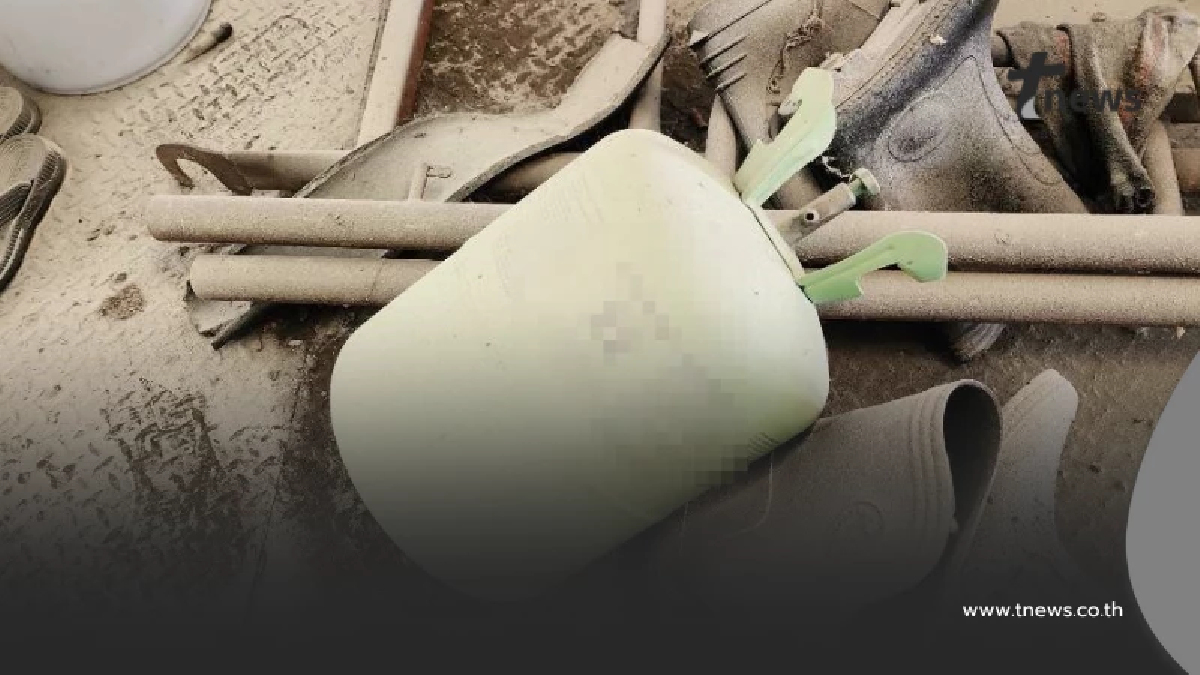 สลด คาดสาเหตุถังน้ำยาแอร์บึ้ม หนุ่มโรงงานเสียชีวิตคาที่