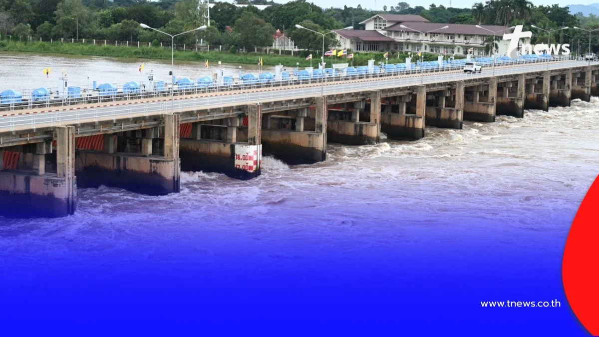 กรมชลฯ เปิดประตูระบายน้ำ คลองลัดโพธิ์ ดันน้ำเจ้าพระยาออกทะเลให้เร็วที่สุด