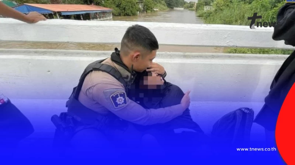แห่ชื่นชมตำรวจอยุธยา ช่วยนักเรียนเครียดหนัก สกัดเหตุทันควัน