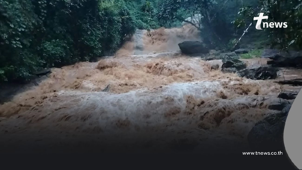 ประกาศปิด "น้ำตกแม่สา" ชั่วคราว น้ำป่าทะลัก เช็คก่อนเดินทาง