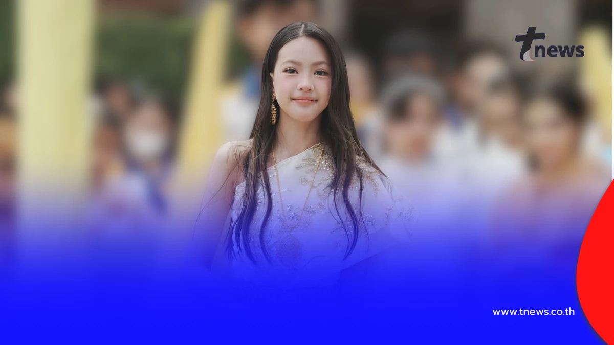 ทายาทคนบันเทิงในชุดไทย ทำเอาโซเชียลเดาไม่ถูกว่าเป็นลูกใคร