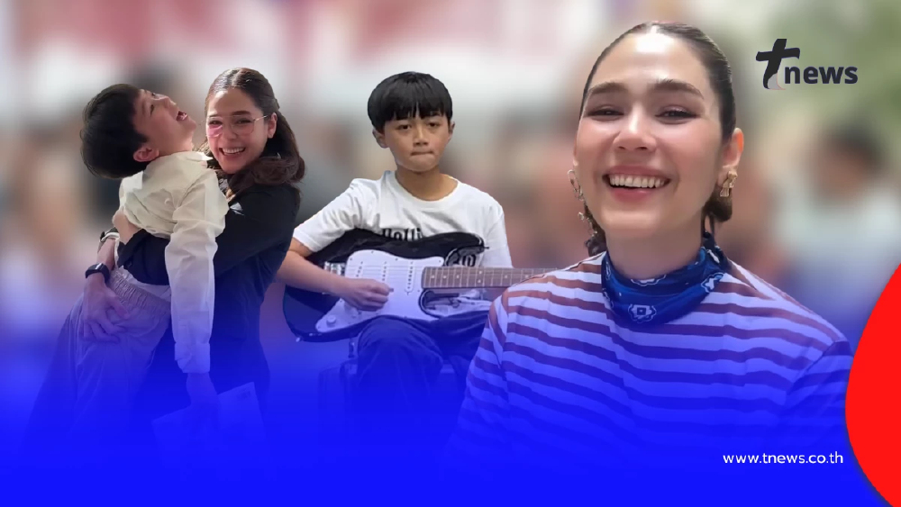 แม่ชมโพสต์โมเมนต์ลูกชายโชว์สกิลดนตรี ลูกไม้หล่นไม่ไกลต้นจริงๆ