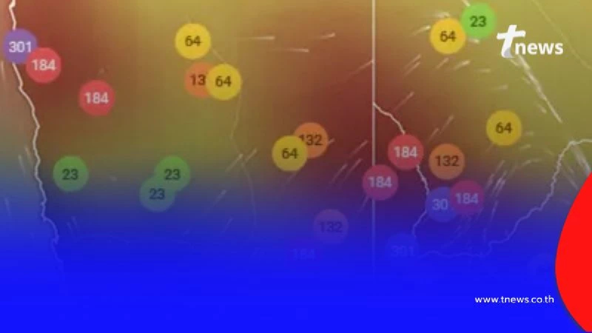 เช็กค่าฝุ่น PM2.5 แนวโน้ม ปานกลาง-ต่ำ สภาพอากาศช่วย พร้อมรับมืออากาศเย็น