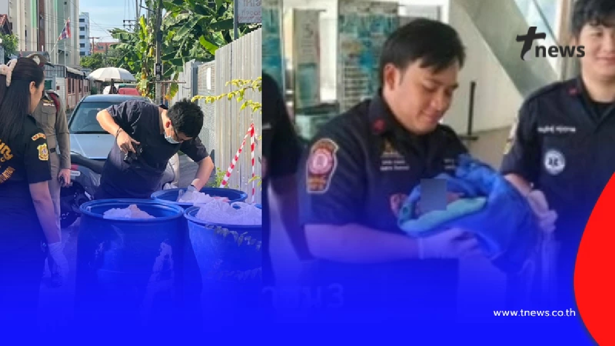 สะเทือนใจ "ทารกถูกทิ้ง" วันเดียว 2 จุดในกทม. เวลาห่างกันไม่นาน