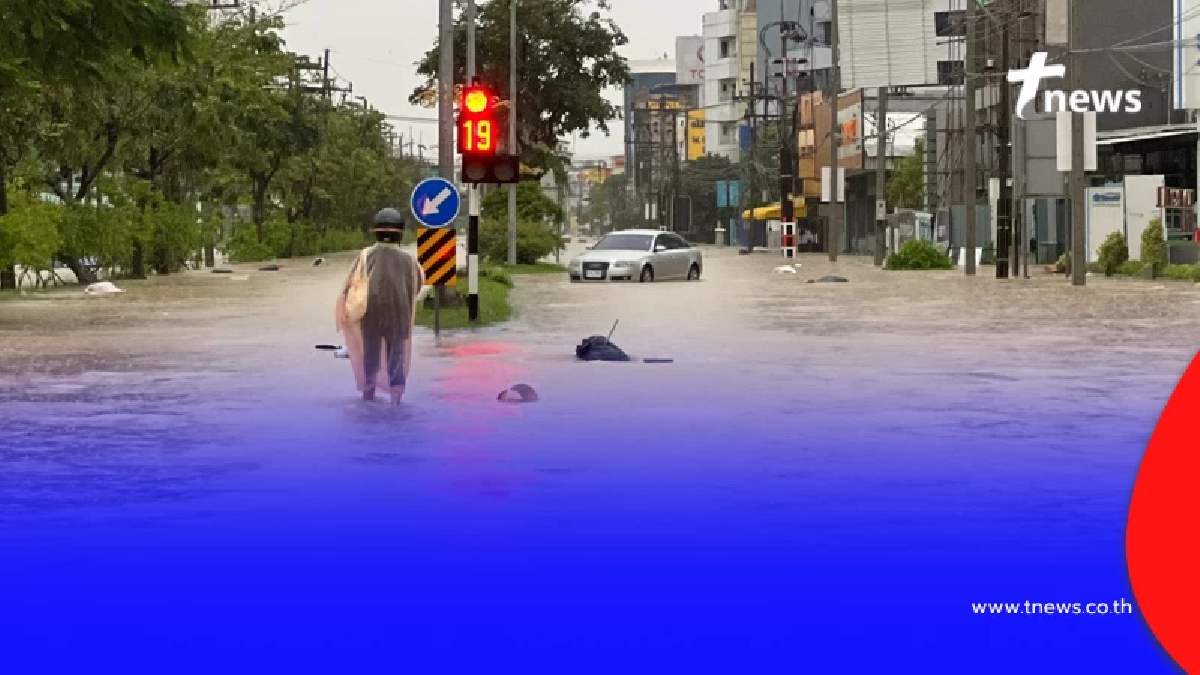 เตือนแล้ว ระดับน้ำ คลองอู่ตะเภา เพิ่มสูงต่อเนื่อง หนักกว่าปี 2553