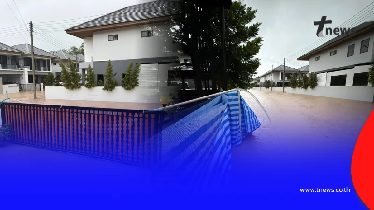 สุดยอดไอเดียเจ้าของบ้าน หลังเดียวที่น้ำไม่ท่วม ทำชั่วโมงเดียวเสร็จ