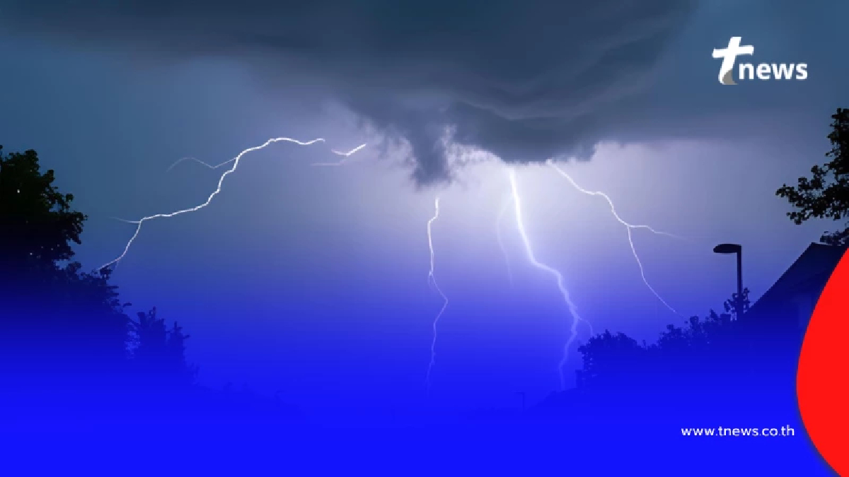 เตือนภัยพื้นที่สีแดง 8 จังหวัดอ่วม ฝนตกหนัก ฝนฟ้าคะนองถล่ม