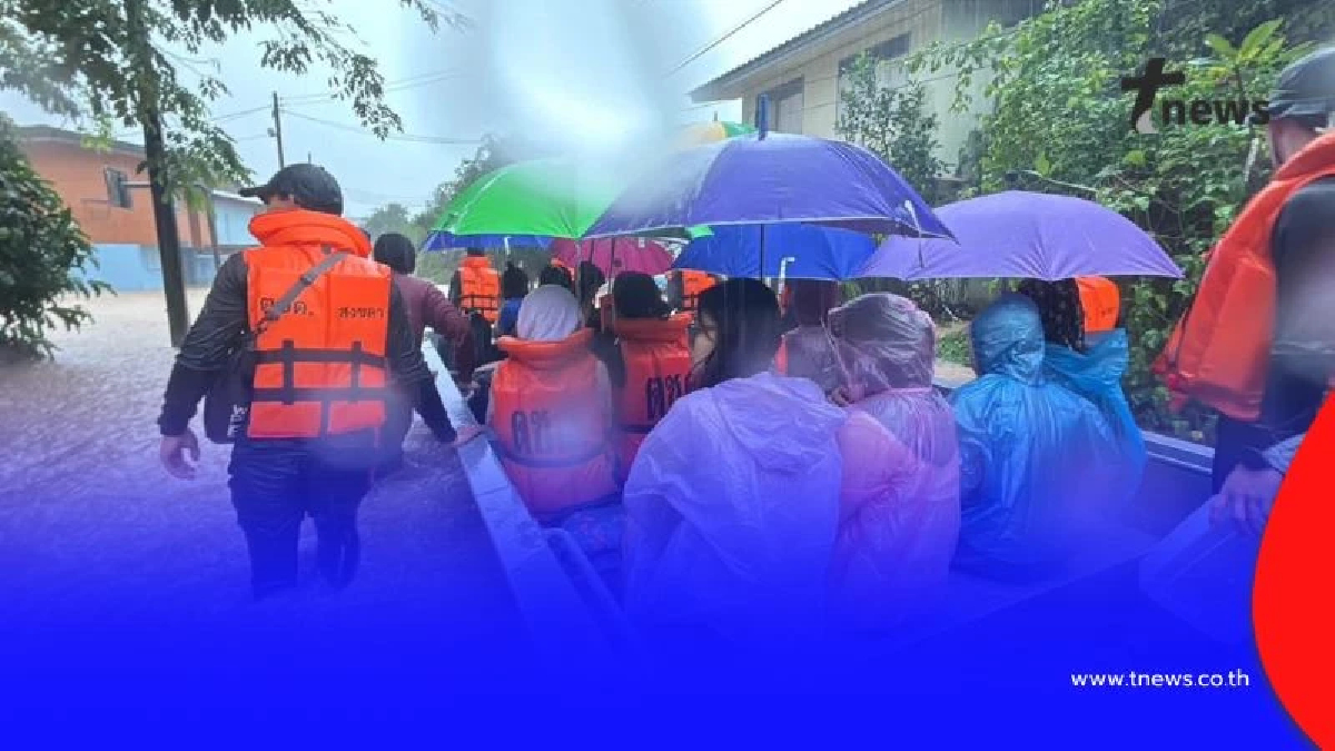 สถานการณ์น้ำสงขลายังน่าเป็นห่วง เอ่อท่วมทั้ง 16 อำเภอ