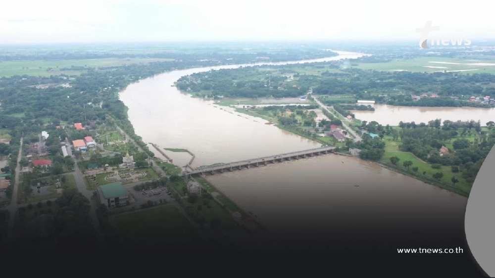ฝนตกหนักหลายพื้นที่ ทำน้ำเหนือเพิ่มต่อเนื่อง ส่งผลน้ำเจ้าพระยาขยับขึ้นอีกระลอก
