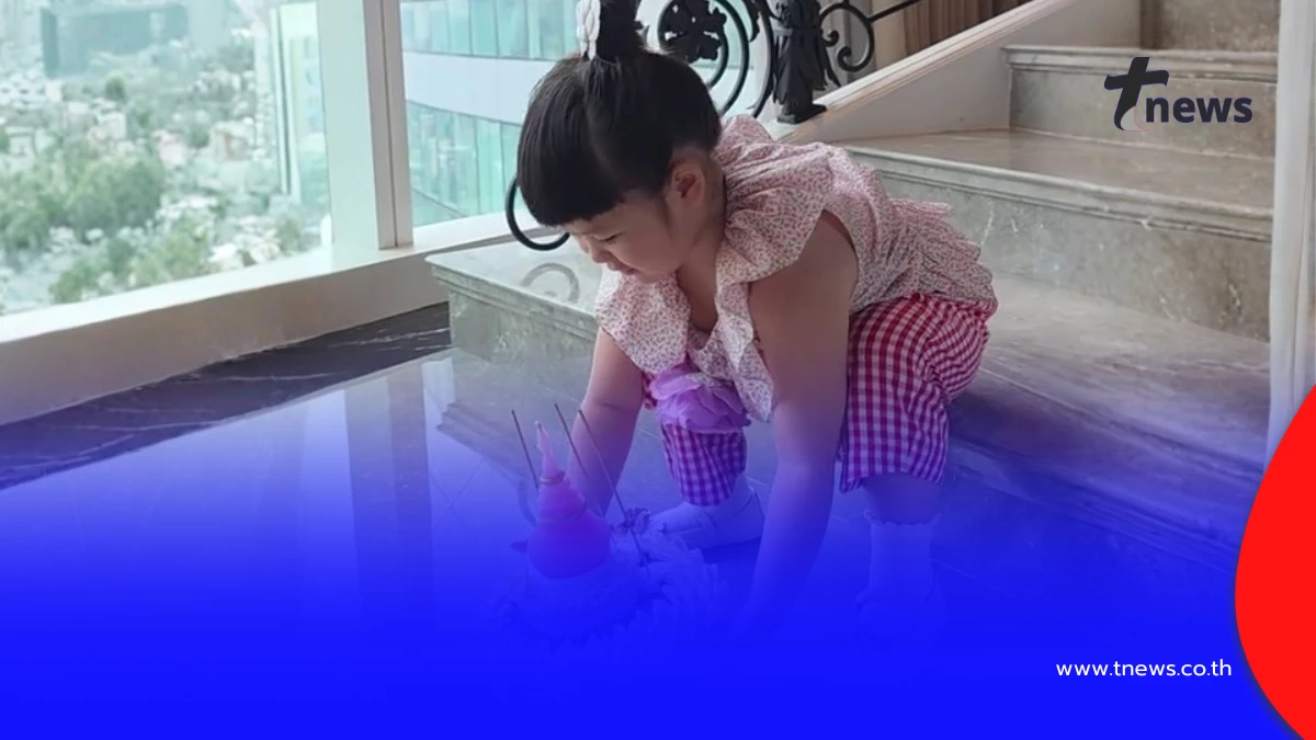 ชุดไทยน่ารักเกินต้าน “น้องแอบิเกล” สมกับเป็นขวัญใจมหาชนตัวจริง