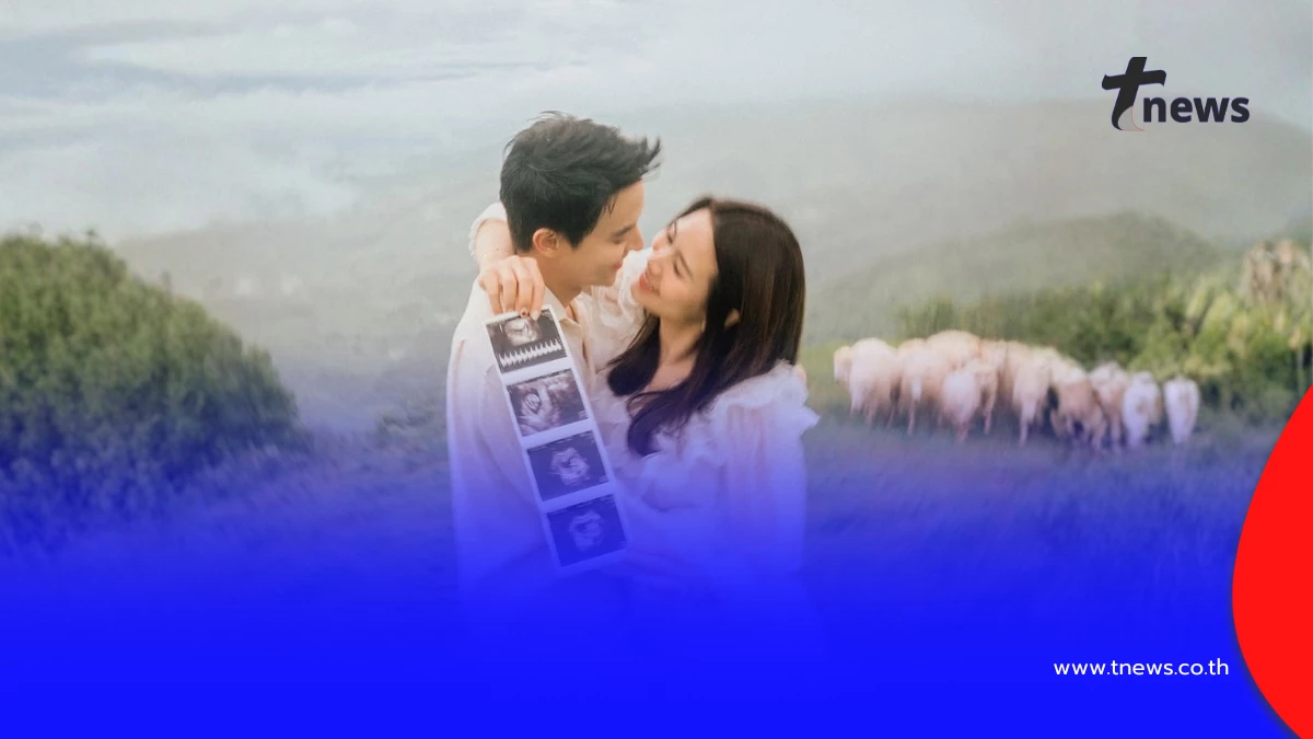 เจมส์ จิรายุ เผยภาพลูกชายในครรภ์ ดั้งโด่งหล่อแรงแซงคุณพ่อ