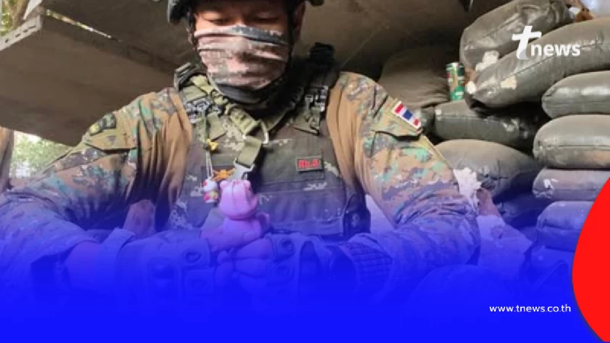 เบื้องหลังเครื่องแบบที่แข็งแกร่งนี้ คือหัวใจของพ่อคนนึงที่อยากกลับไปกอดลูก