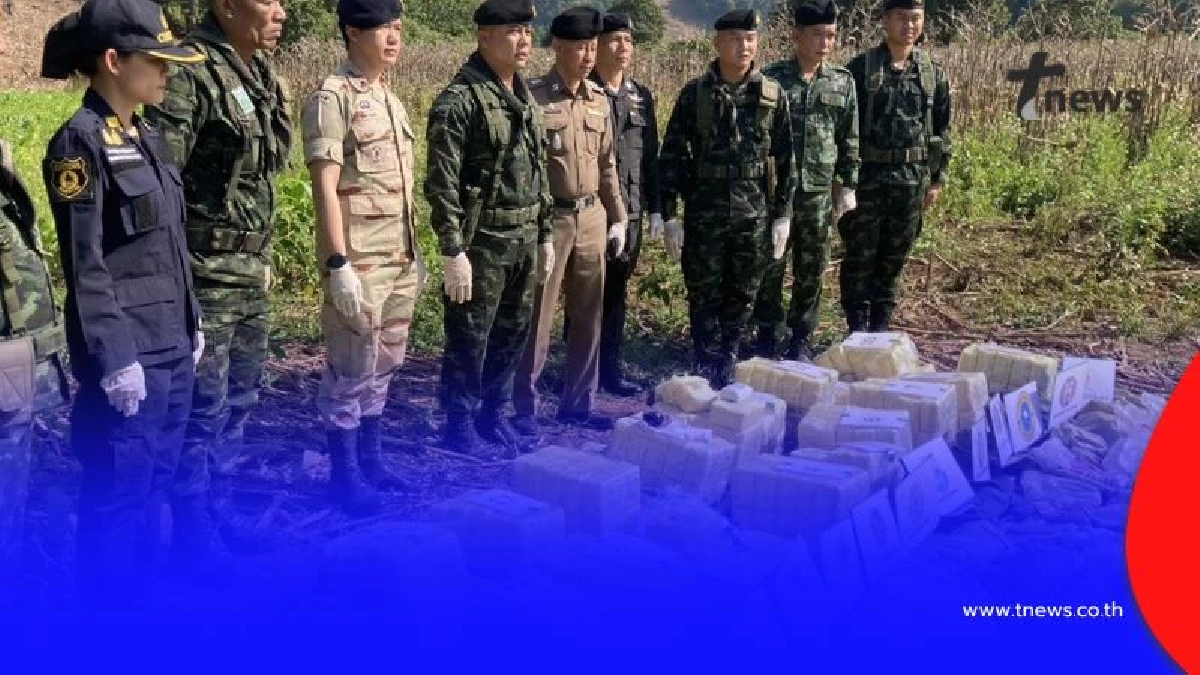 กองกำลังผาเมือง ปะทะเดือดชายแดนเชียงดาว สกัดขบวนขนยาเสพติด