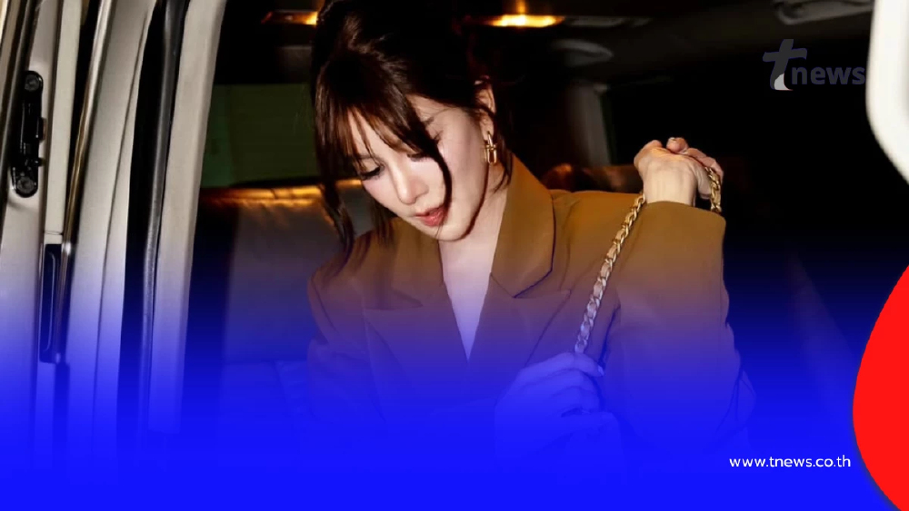 จำแทบไม่ได้! “ก้อย รัชวิน” ฟาดลุคสูทน้ำตาล เท่สไตล์นางเอกเกาหลี