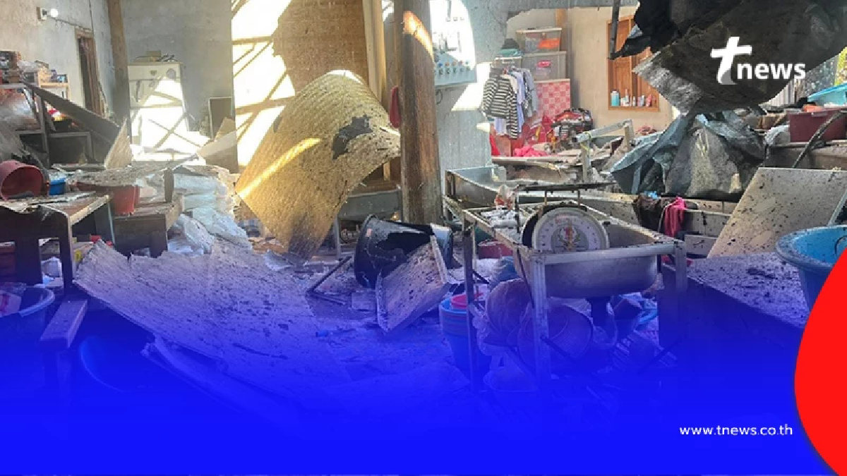 เจ้าของโรงงานทำขนมจีนเสียชีวิตกะทันหัน สภาพโรงงานเละเทะ