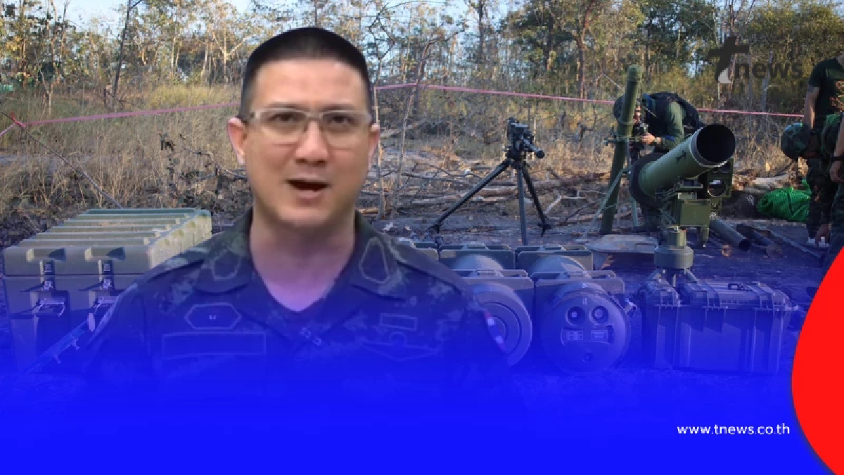 กองทัพพูดแล้ว ปมจีนหนุนเขมร หลังเจอคลังอาวุธบนเนิน 500