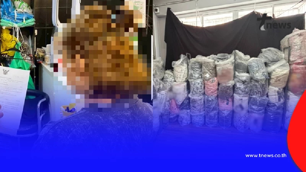 บุกทลายแหล่งใหญ่สินค้าปลอมแบรนด์ดัง กลางกรุงฯ มูลค่า 20 ล้าน