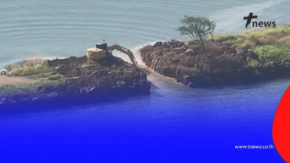 "กองทัพเรือ"เปิดความจริง กัมพูชารื้อเขื่อนกันคลื่นบ้านหาดเล็ก