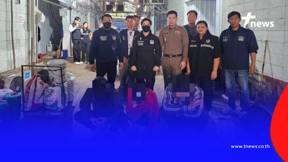 บุกทลายโกดังลับกลางกรุง จับ 3 เวียดนาม ปลูกกัญชาเถื่อน1,600 ต้น