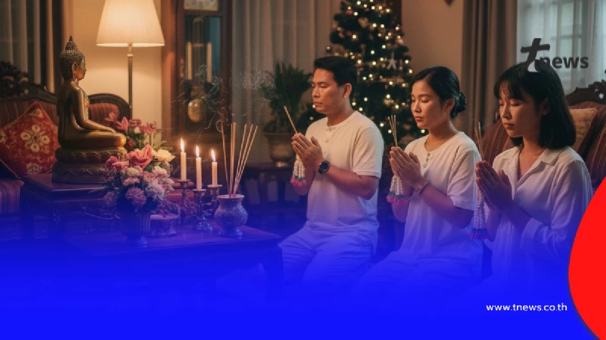 "บทสวดมนต์ข้ามปี" ต้อนรับปีใหม่ 2569 เสริมสิริมงคล ส่งชีวิตเจริญ