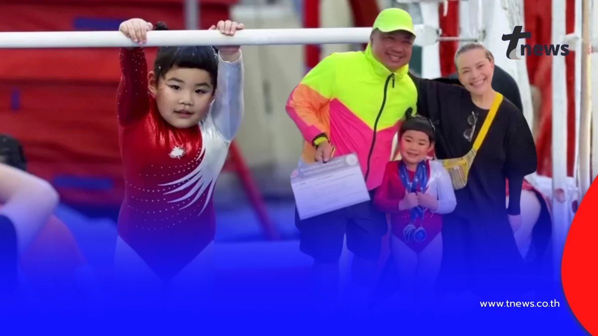 น้องแอลลี่ เก่งเกินวัย! คว้าเหรียญทำแม่หนูแหม่มล้าแต่ปลื้มสุดๆ