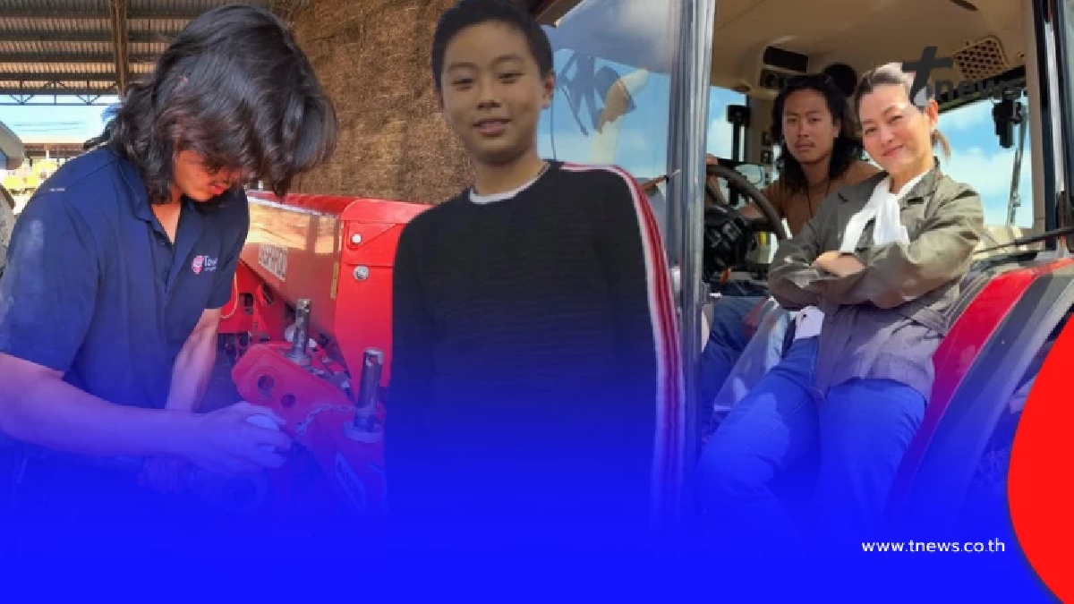 ฮือฮา ภาพล่าสุด "น้องปราบ" ลูกชาย "โชค บูลกุล - สู่ขวัญ" ติดดินมาก