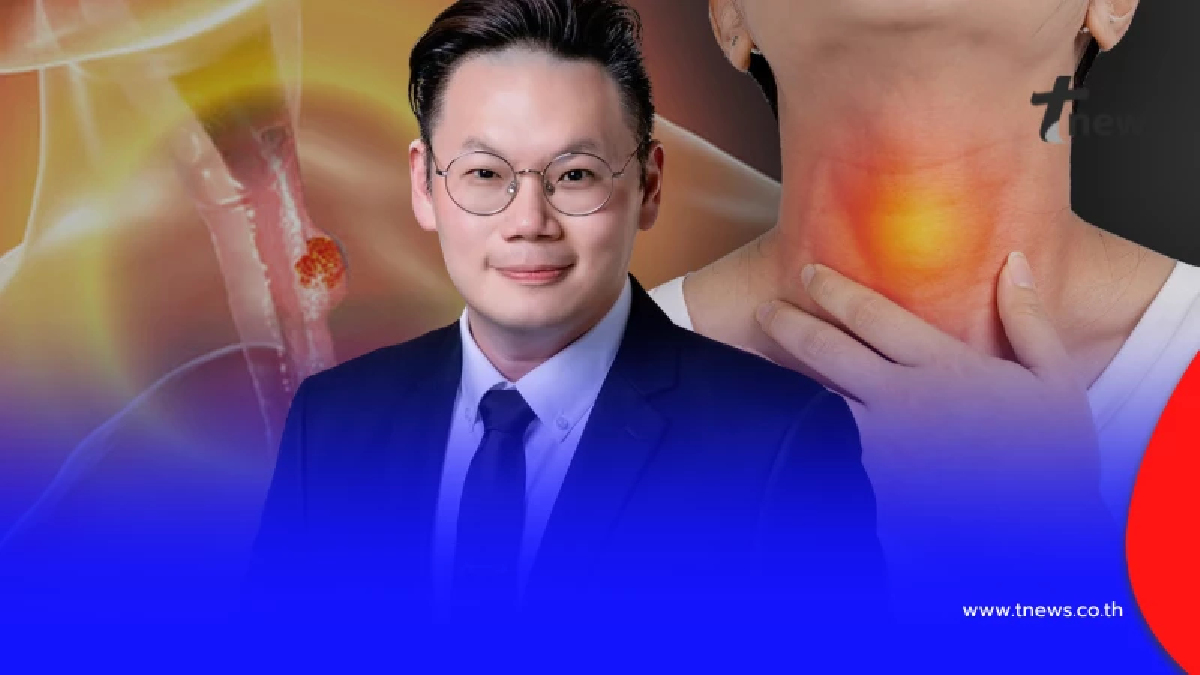 ใครเป็น "กรดไหลย้อน" แล้วมี 5 อาการนี้ ระวัง เป็น "มะเร็งหลอดอาหาร"