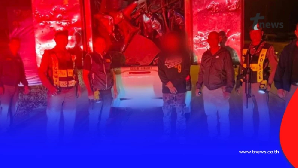 สกัดจับกระบะตู้ทึบ ยึดรถจักรยานยนต์ 8 คัน เตรียมข้ามชายแดน