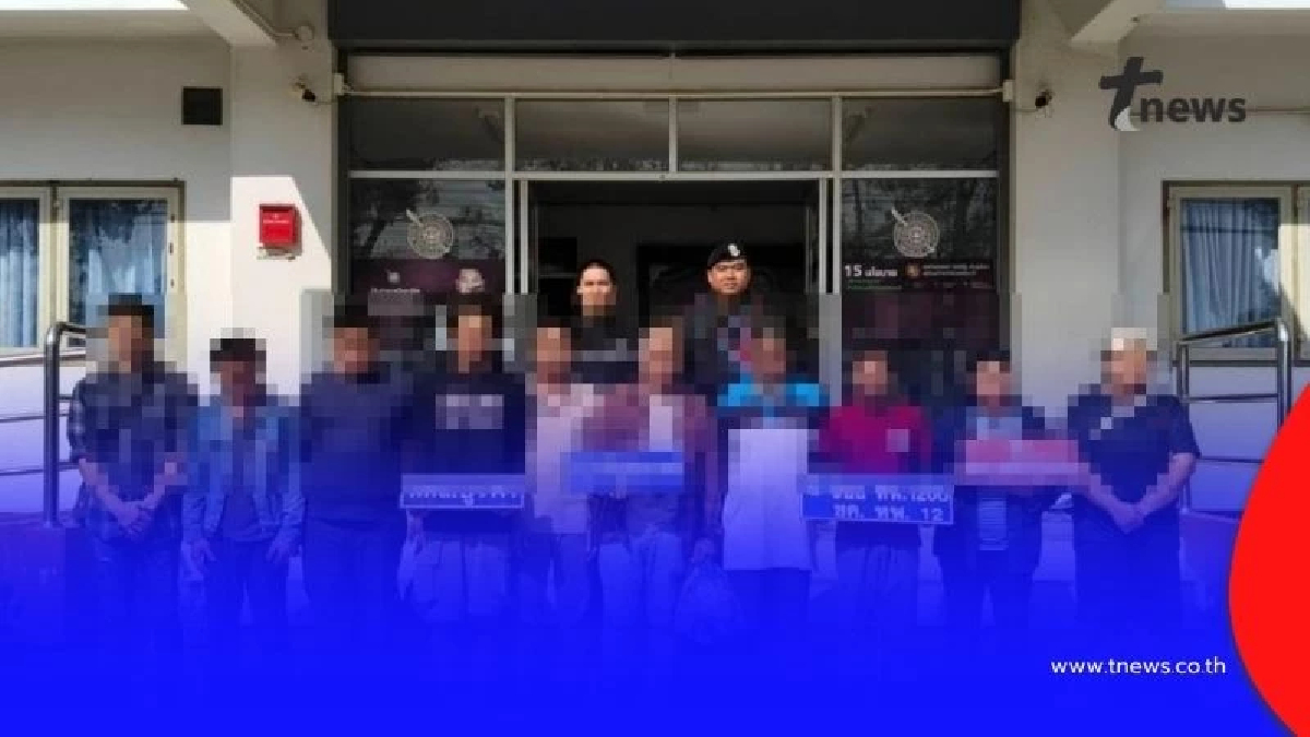 กองกำลังบูรพา รวบคนไทย 12 ราย ลักลอบเดินทางเข้า–ออกประเทศโดยผิดกฎหมาย