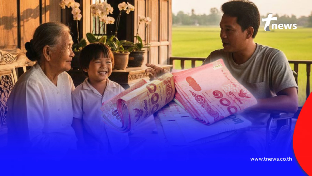 เงินเข้าบัญชีพรุ่งนี้ 9 ม.ค. 69 โอนช่วย 3 กลุ่มเปราะบาง ได้กี่บาท