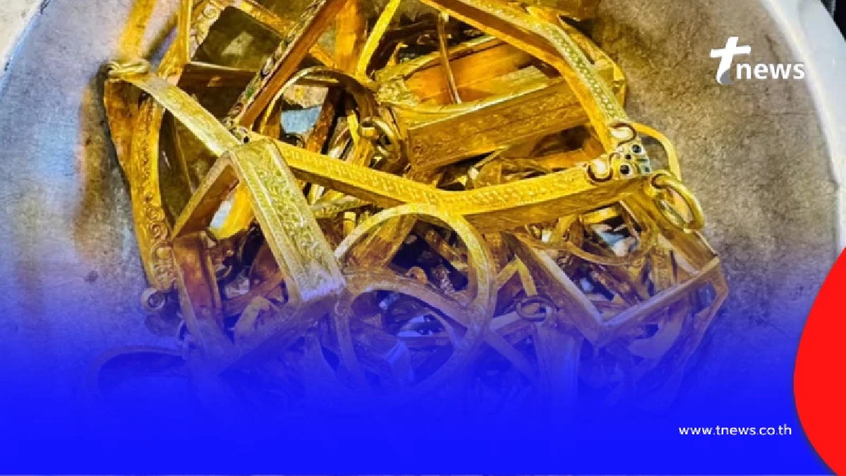 พ่อแกะกรอบพระเก่าให้ลูกไปขาย หวังได้เงินแสน หลอมมาน้ำตาแทบไหล